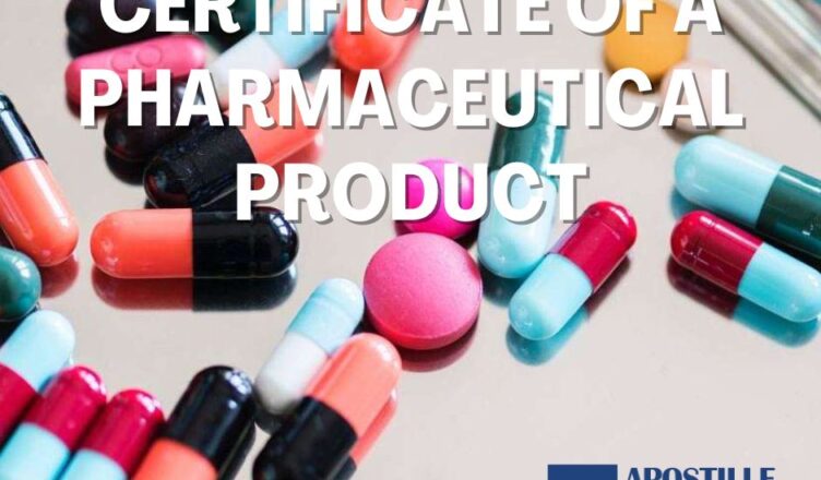 Certificate Of A Pharmaceutical Product