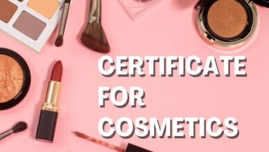 Certificate for Cosmetics